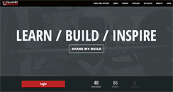 Desktop Screenshot of followmybuild.com